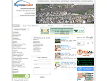 Tablet Screenshot of itaperunaonline.com.br